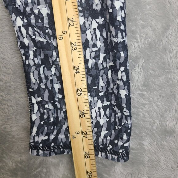 Fabletics Leggings Grey Mesh Size‎ Small Design Mesh Panel Activewear Stretch - Picture 4 of 9